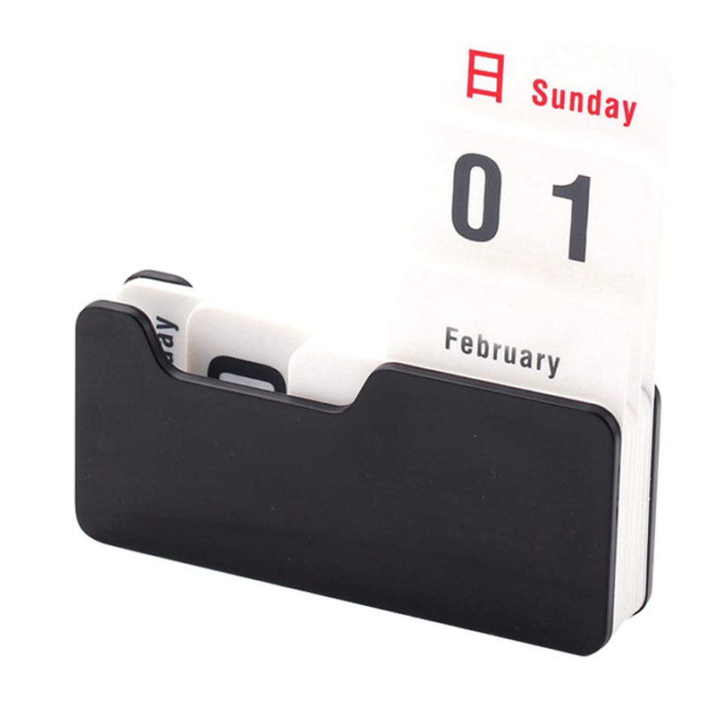 Perpetual Vintage Desk Calendar